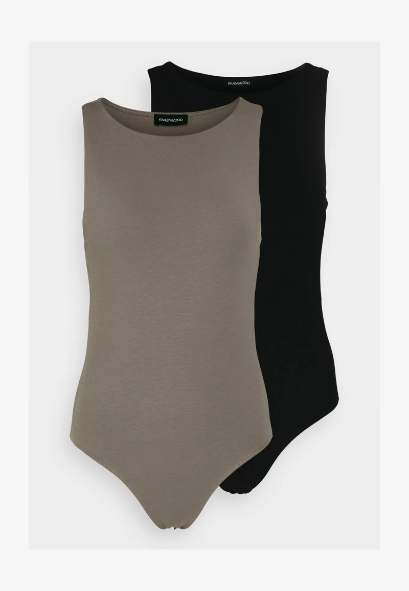 Even&Odd 2 PACK - Top - Black/grey 6 Even&Odd 2 PACK - Top - Black/grey – Bild 6