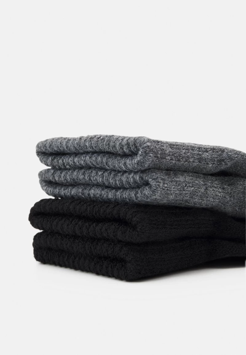 Even&Odd Fingerhandschuh - Black/grey 3 Even&Odd Fingerhandschuh - Black/grey – Bild 3