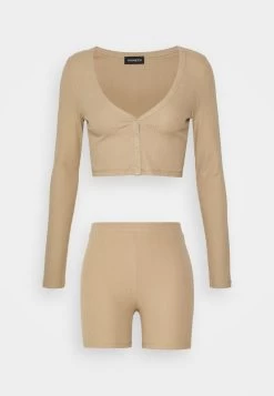 Even&Odd SET - Strickjacke - Beige