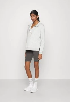 2 PACK - Shorts - Black/mottled Dark Grey