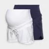 Shorts - White/dark Blue