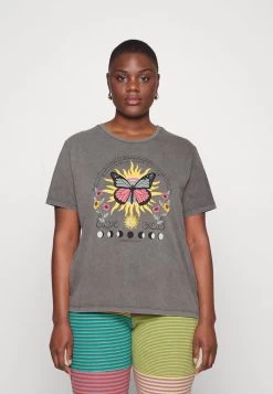 CLARE COLORFUL MYSTICAL - T-Shirt Print - Gray