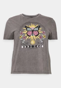CLARE COLORFUL MYSTICAL - T-Shirt Print - Gray -Even&Odd 46230302ef0b4d26beec51e1b299259c