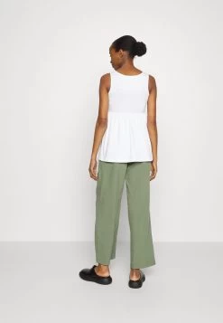 2 PACK - Top - White/yellow -Even&Odd 4989bf511d414f71908fd525a46bea9d