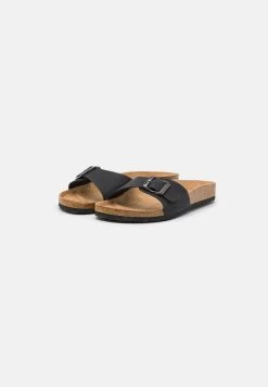 Even&Odd Pantolette Flach - Black 8 Even&Odd Pantolette Flach - Black -Even&Odd 4f54a9e439b64c64939ca595f53bbba4