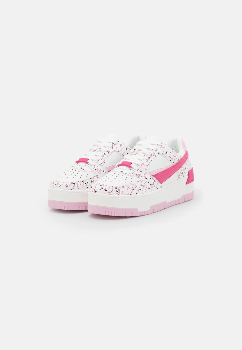 Even&Odd Sneaker Low - White/pink 3 Even&Odd Sneaker Low - White/pink – Bild 3