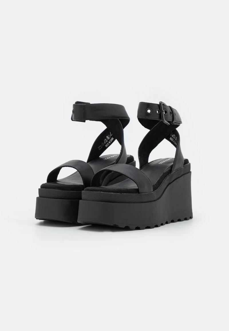 Even&Odd Plateausandalette - Black 3 Even&Odd Plateausandalette - Black – Bild 3