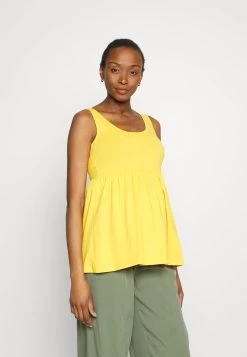 2 PACK - Top - White/yellow -Even&Odd 66561cbe33dc4545ab1ef2341e2f24d2