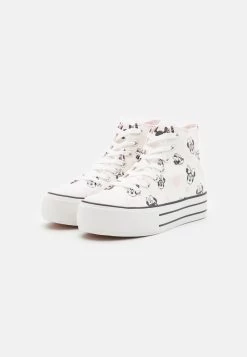 Even&Odd DISNEY MINNIE MOUSE - Sneaker High - Rose Gold-coloured/white -Even&Odd 6c15582a304745fc97c7229395faf030