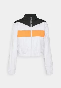 CROPPED TRAINING JACKET - Trainingsjacke - White 9 CROPPED TRAINING JACKET - Trainingsjacke - White -Even&Odd 6e566d52573b4b0f99068c7f9dc910de