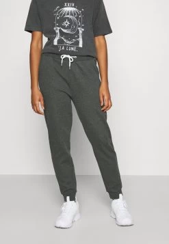 Even&Odd 39 Even&Odd Regular Fit Jogger With Contrast - Jogginghose - Mottled Dark Grey