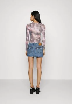 Even&Odd 2in1 - T-Shirt Print - Black/multi-coloured -Even&Odd 7463977e2bba446699fc18ccd3aca719