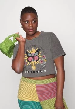 CLARE COLORFUL MYSTICAL - T-Shirt Print - Gray -Even&Odd 7b31ab804a8c4aaeb94bba35c36e0788