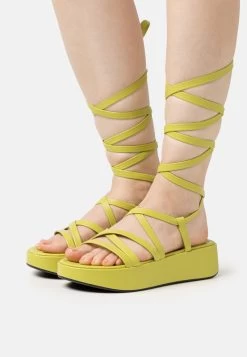 Even&Odd Plateausandalette - Green