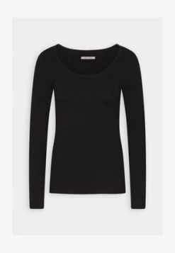 Even&Odd RIBBED - VARIEGATED - Strickpullover - Black -Even&Odd 87ff0b6d7b154c5c9d9d5d8db42e4c86