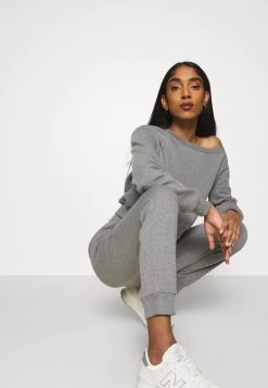 Even&Odd Off Shoulder&Jogger Set - Sweatshirt - Mottled Grey 11 Even&Odd Off Shoulder&Jogger Set - Sweatshirt - Mottled Grey -Even&Odd 8ebeecd3da7047339b6408611ac59d54