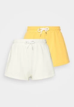 Even&Odd 2 PACK - Shorts - Off White/orange -Even&Odd 91d325e0f5ef40e0bf43c19c6f6d4f8b