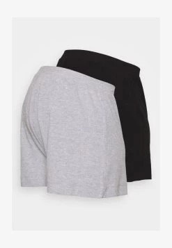2 PACK - Shorts - Black/light Grey 10 2 PACK - Shorts - Black/light Grey -Even&Odd 9478b3c97f014505b71f9799dbc4a9a6