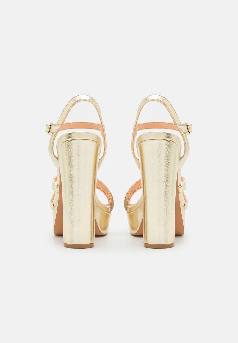 Even&Odd High Heel Sandalette - Gold 4 Even&Odd High Heel Sandalette - Gold – Bild 4