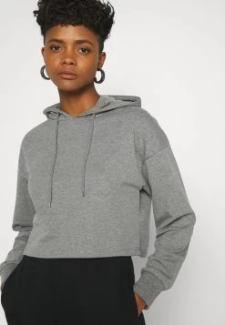 Even&Odd BASIC - Cropped Oversized Hoodie - Kapuzenpullover - Mottled Grey 9 Even&Odd BASIC - Cropped Oversized Hoodie - Kapuzenpullover - Mottled Grey -Even&Odd a515cc8d039c45de9f1c2da95b620511