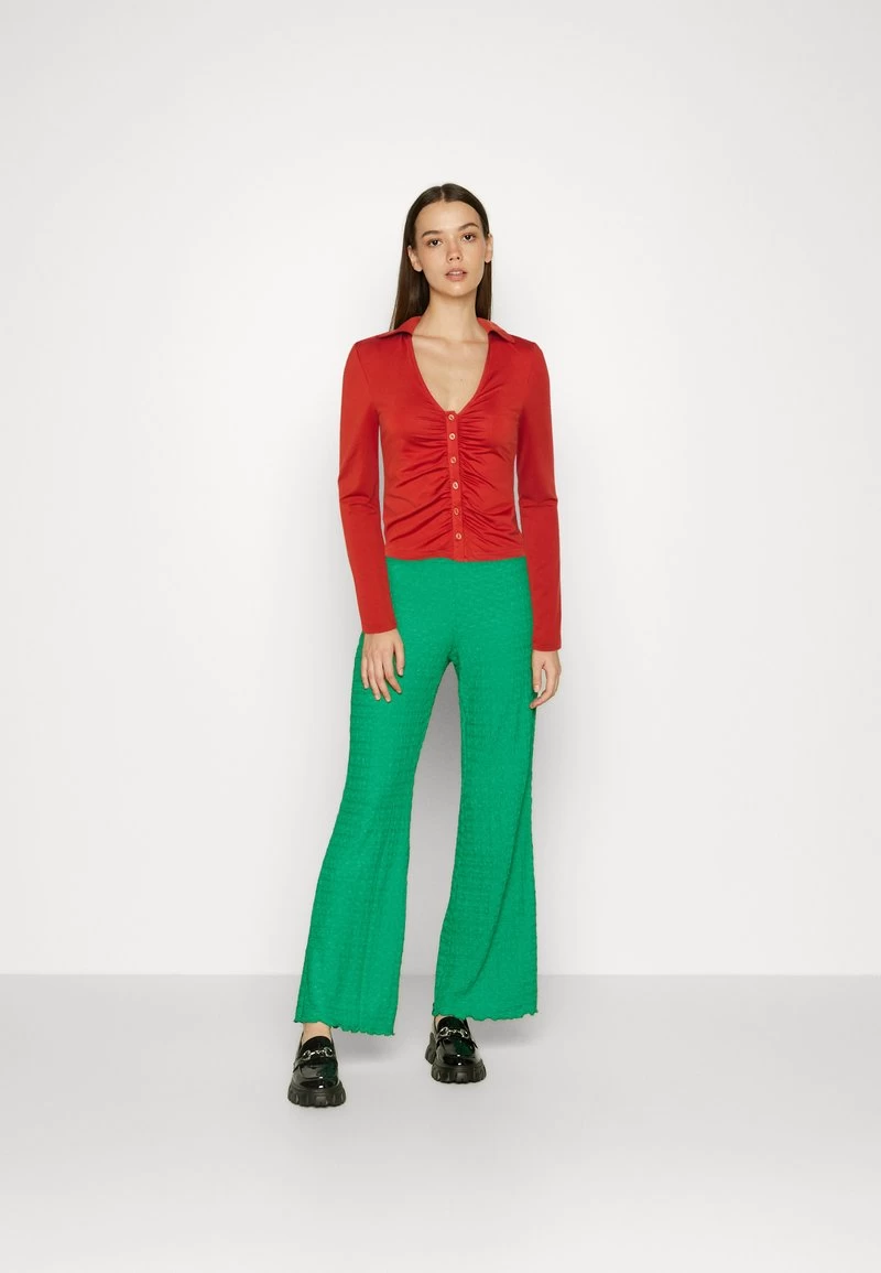 Even&Odd Hemdbluse - Red 2 Even&Odd Hemdbluse - Red – Bild 2