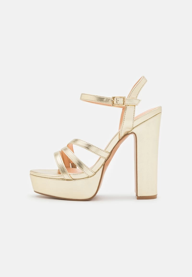 Even&Odd High Heel Sandalette - Gold 2 Even&Odd High Heel Sandalette - Gold – Bild 2