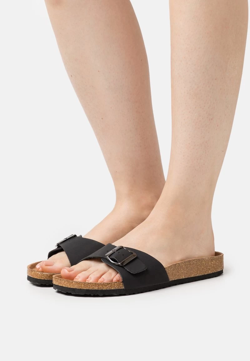 Even&Odd Pantolette Flach - Black 1 Even&Odd Pantolette Flach - Black