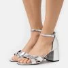 Riemensandalette - Silver
