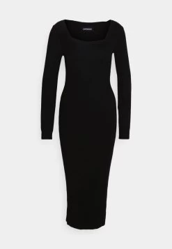 Even&Odd Strickkleid - Black -Even&Odd bb0feda1a8d24517be57cd3caa586b53