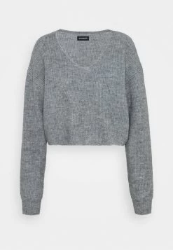 Even&Odd Strickpullover - Mottled Grey -Even&Odd bb1b9401a3444abf8700279963244dab 1