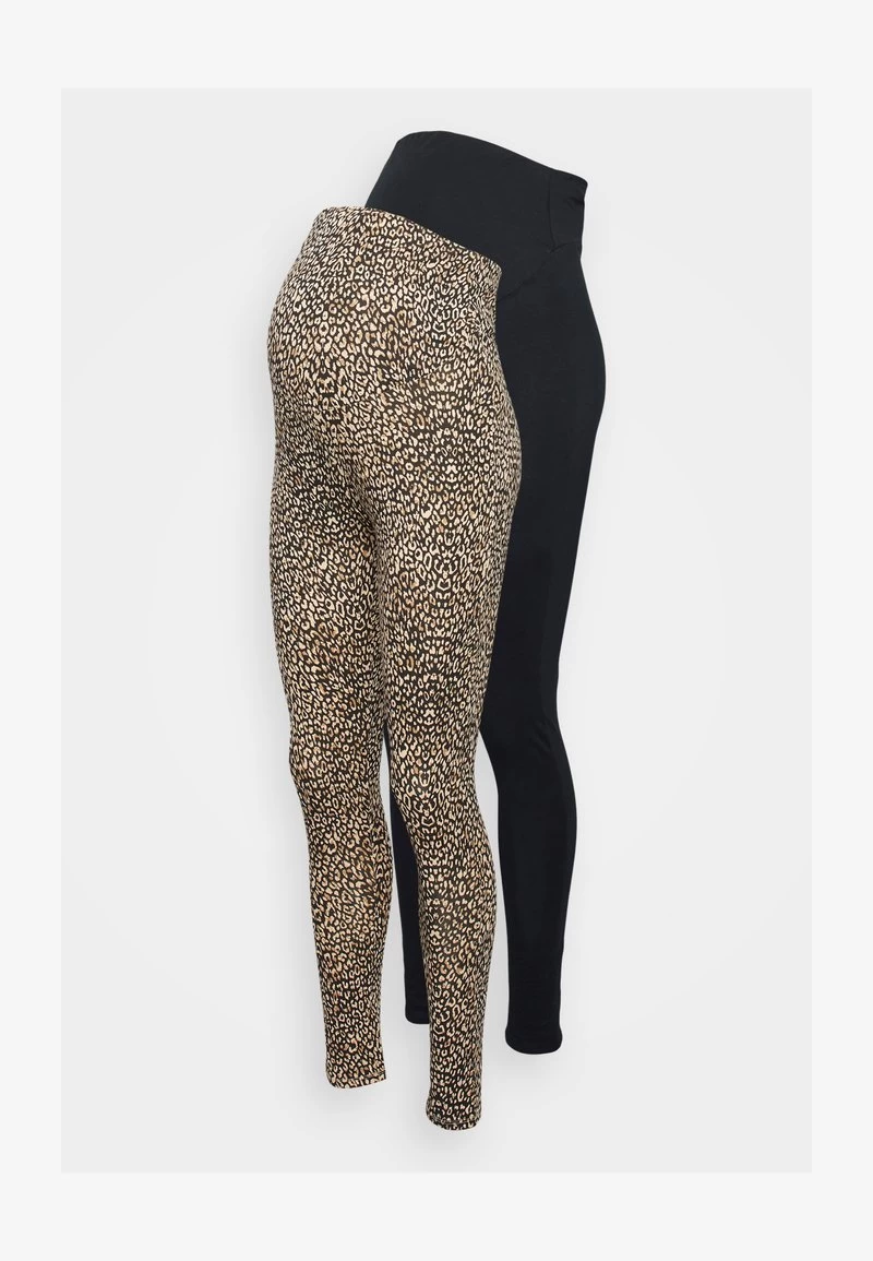 2 PACK - Leggings - Hosen - Black/multi-coloured 5 2 PACK - Leggings - Hosen - Black/multi-coloured – Bild 5