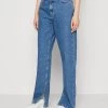 Even&Odd Jeans Straight Leg - Light Blue Denim