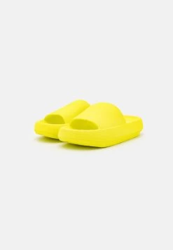 Even&Odd Pantolette Flach - Yellow/green -Even&Odd c5095090cae44d948027a5ad4ba17ffe