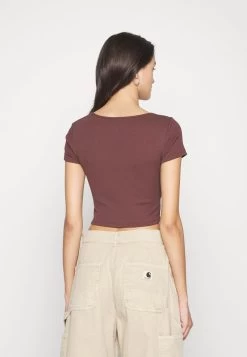 Even&Odd T-Shirt Print - Brown -Even&Odd c7f095d262af46e89f5f555ed8139ba6