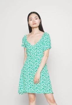 Even&Odd 23 Blusenkleid - Green/white