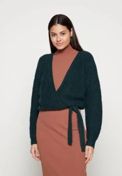 CURVY WRAP CARDIGAN - Strickjacke - Dark Red 10 CURVY WRAP CARDIGAN - Strickjacke - Dark Red -Even&Odd cd83b66a1488452a8865c165173fc3d3