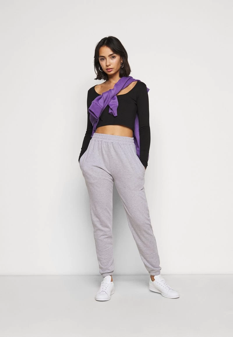 2 PACK - Langarmshirt - Black/white 1 2 PACK - Langarmshirt - Black/white