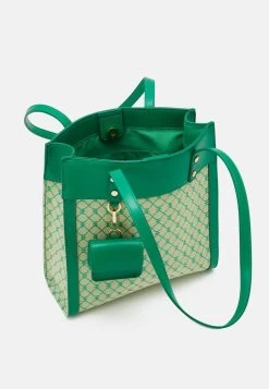 Even&Odd SET - Shopping Bag - Green 8 Even&Odd SET - Shopping Bag - Green -Even&Odd dc4e3246a06c4ddeb37f27351e03d4c0