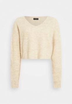 Even&Odd Strickpullover - Mottled Grey -Even&Odd eaa27238884041feb82493716ceb27da