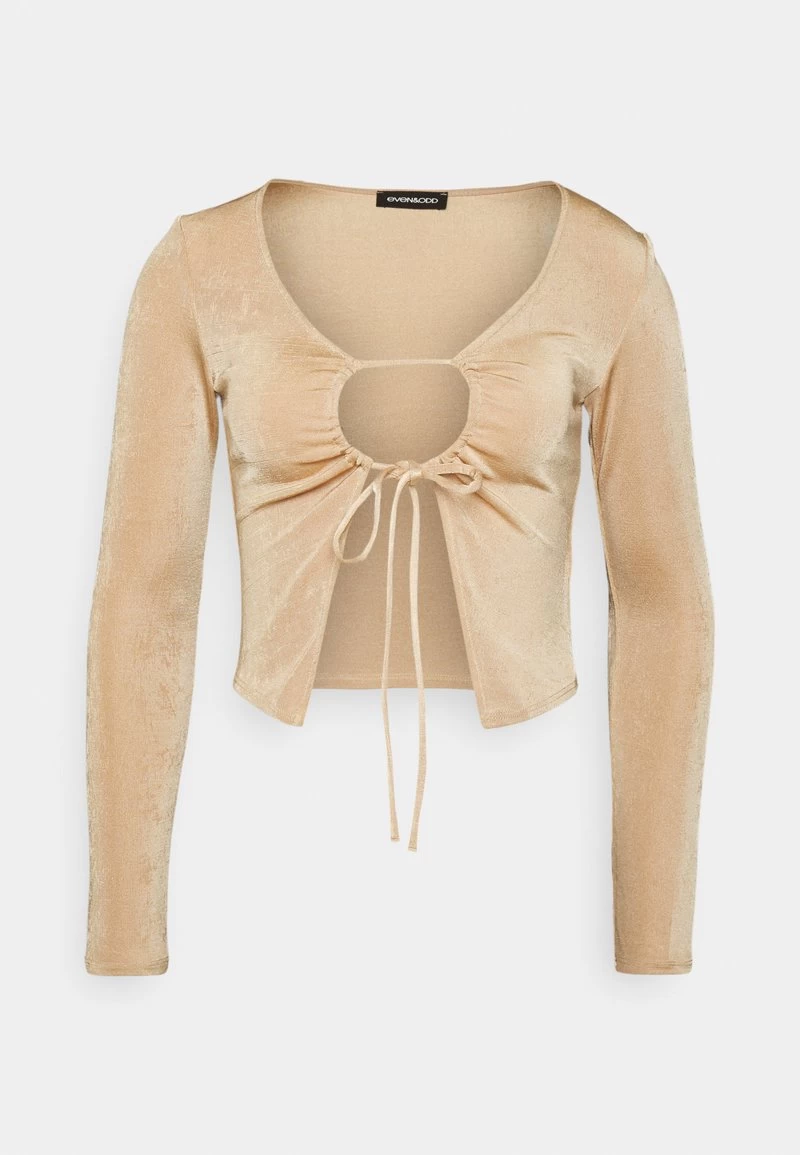 Even&Odd Langarmshirt - Sand 1 Even&Odd Langarmshirt - Sand