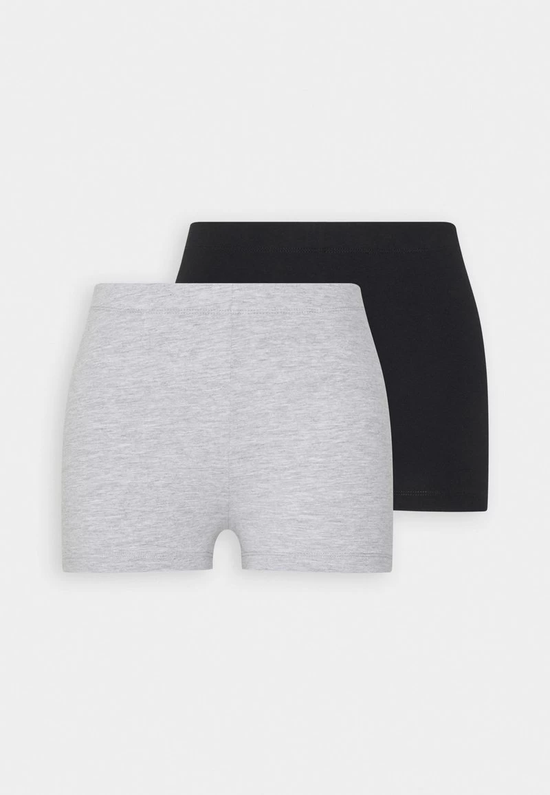 Even&Odd 2 PACK - Shorts - Black/mottled Light Grey 6 Even&Odd 2 PACK - Shorts - Black/mottled Light Grey – Bild 6