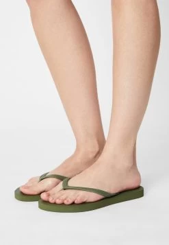 Even&Odd 2 PACK - Bade-Zehentrenner - Khaki/pink