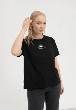 T-Shirt Print - Black