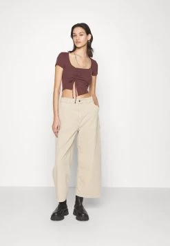 Even&Odd T-Shirt Print - Brown -Even&Odd fdef83a1c6d945fc9601d4e5d6e56ad4